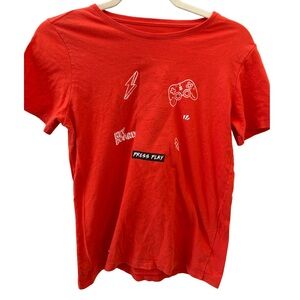 Y2K Baby Gaming Tee Fuzarka - Red - Medium